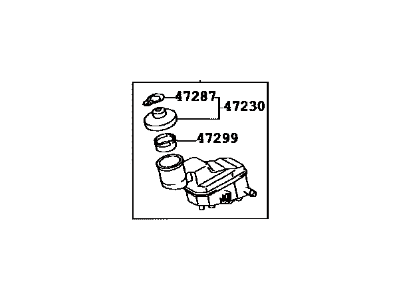 Toyota 47220-42070 Reservoir