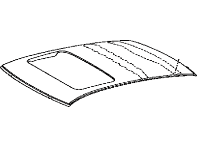 Toyota 63111-06420 Roof Panel