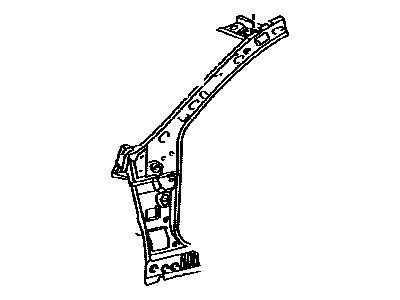 Toyota 61102-06100 Inner Pillar