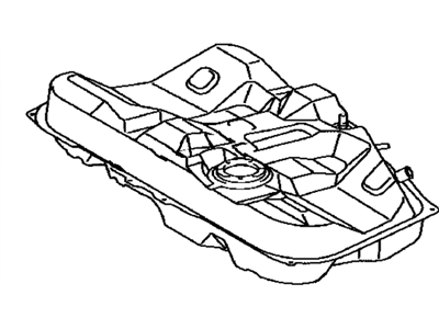 Toyota 77001-06121 Tank Sub-Assembly, Fuel