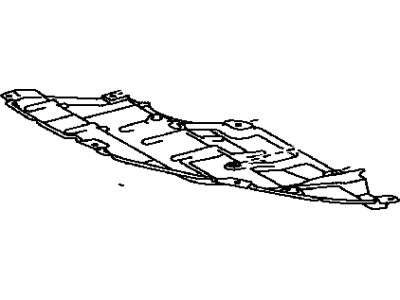 Toyota 51442-06100 Under Cover