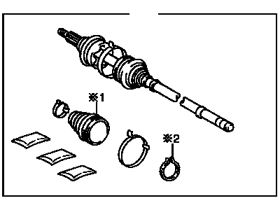 Toyota 43460-09870 Outer CV Joint