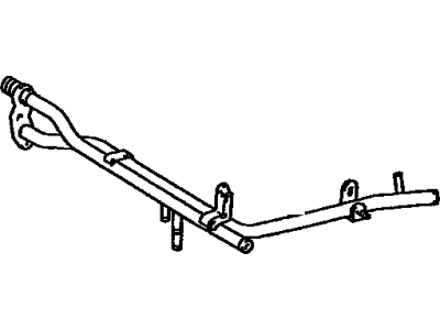 Toyota 16268-28010 By-Pass Pipe