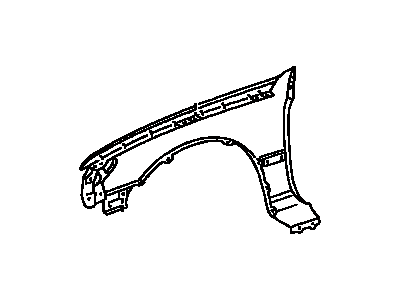 Toyota 53801-06050 Fender