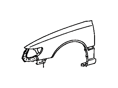 Toyota 53802-06050 Fender