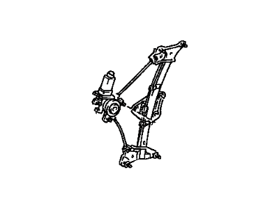 Toyota 69820-06031 Window Regulator