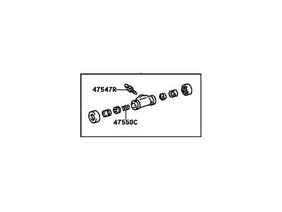 Toyota 47570-06030 Wheel Cylinder