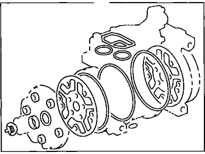 Lexus 88335-48070 Gasket Kit, Overhaul