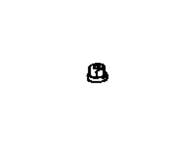 Toyota 90179-10143 Support Nut