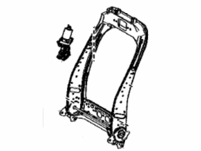 Toyota 71014-12670 FRAME SUB-ASSY, FR S