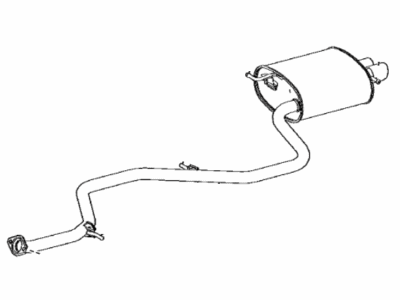 Toyota 17430-37690 Muffler