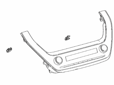Toyota 55900-12A80-B0 Dash Control Unit