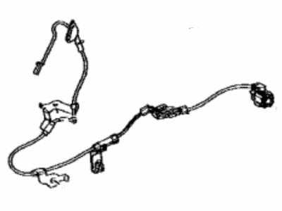 Toyota 89516-06240 ABS Sensor Wire