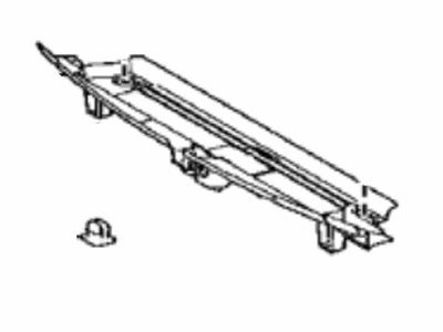 Toyota 16592-24010 Guide, Radiator Air,