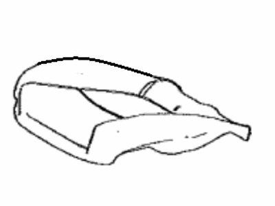 Toyota 71511-12C80 Seat Cushion