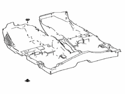 Toyota 58510-12Q20-C0 Carpet Assembly, Floor,