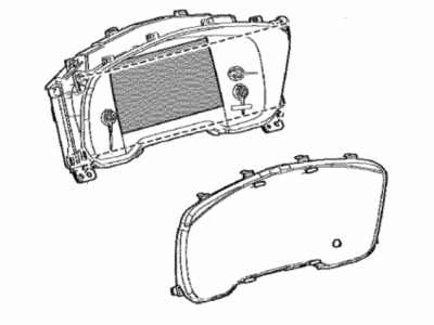 Toyota 83800-1AB10 Instrument Cluster