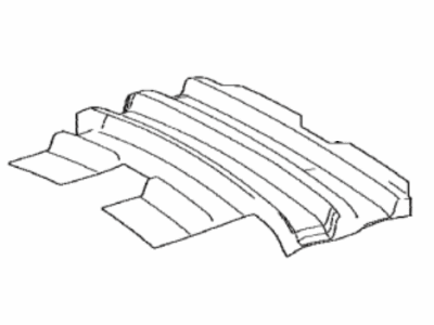 Toyota 63342-12370 Pad, Roof SILENCER,