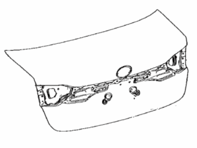 Toyota 64401-02E80 Trunk Lid