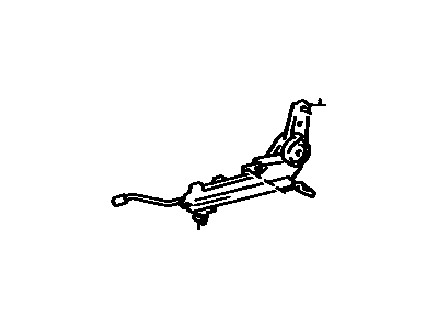 Toyota 72012-35110 Adjuster Sub-Assy, Front Seat, Outer LH