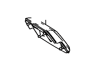 Toyota 45130-17030-01 Button Assembly, Horn