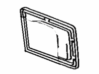 Toyota 87909-16320 Glass
