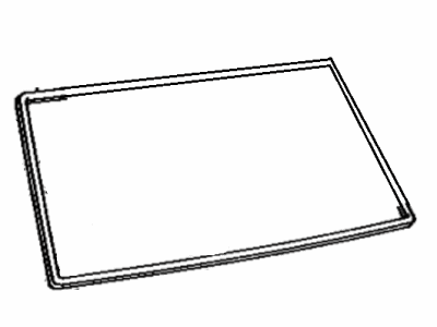 Toyota 68291-16010 Weatherstrip