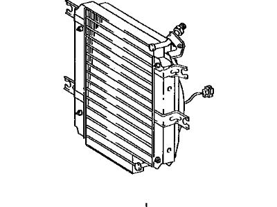 Toyota 88460-16080 CONDENSER Assembly, Cooler