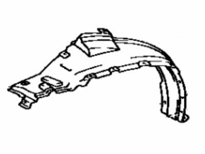 Toyota 53876-16020 Splash Shield