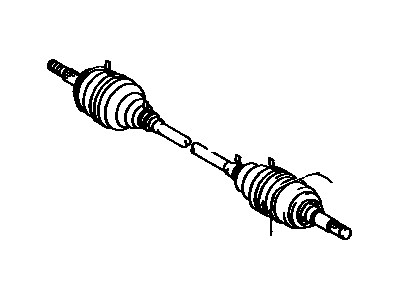 Toyota 43410-20540 Axle Assembly