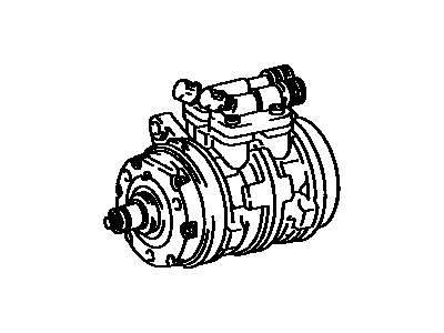 Toyota 88320-16030-84 REMAN A/C Compressor