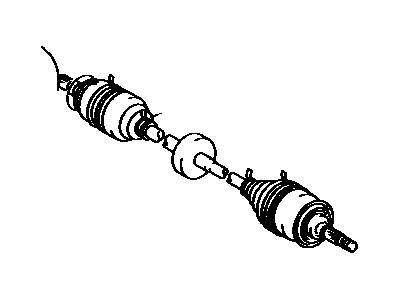 Toyota 43420-02090 Axle Assembly
