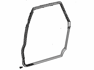 Toyota 67871-16050 Weatherstrip