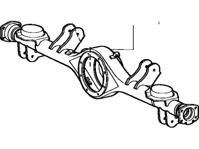 Toyota 42110-16010 Housing Assy, Rear Axle