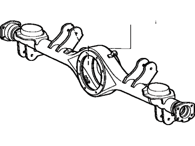 Toyota 42110-60A80 Housing Assembly, Rear AXL