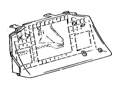 Toyota 83134-16100 Cover, Combination Meter