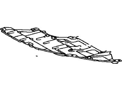Toyota 51442-06050 Under Cover