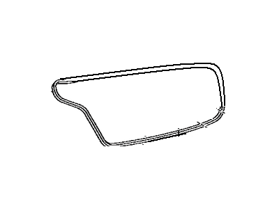 Toyota 64461-06060 Weatherstrip