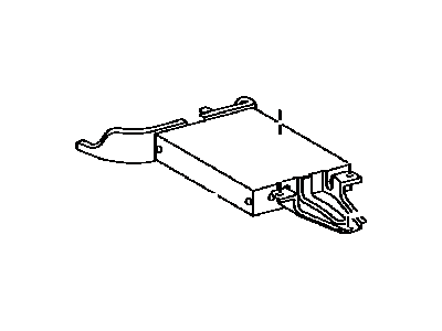 Toyota 86180-06020 Tuner Assembly, Stereo C