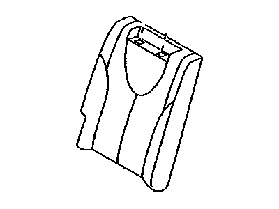 Toyota 71077-06780-B0 Seat Back Cover
