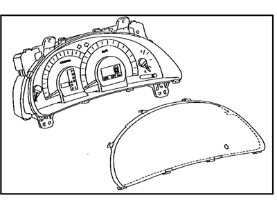 Toyota 83800-06W11 Meter Assembly, COMBINAT