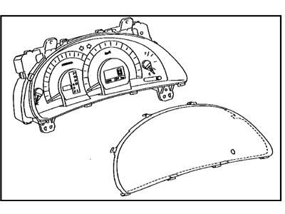 Toyota 83800-06Z60 Instrument Cluster