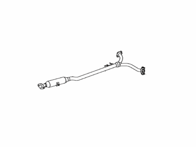 Toyota 17420-0H130 Center Exhaust Pipe Assembly