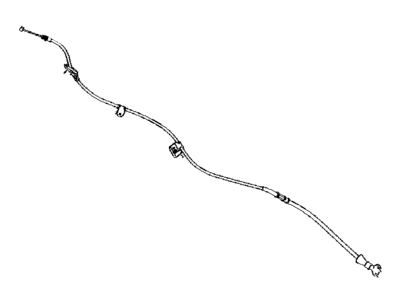 Toyota 46430-06090 Rear Cable