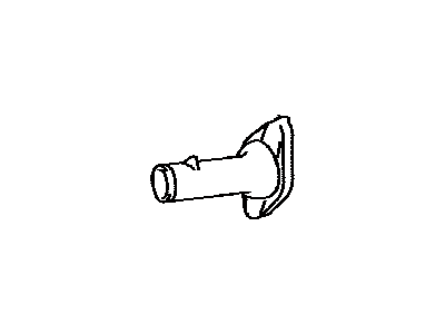 Toyota 16321-0P010 Water Inlet Pipe