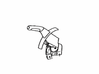 Toyota 46201-33210-B0 Parking Brake Control