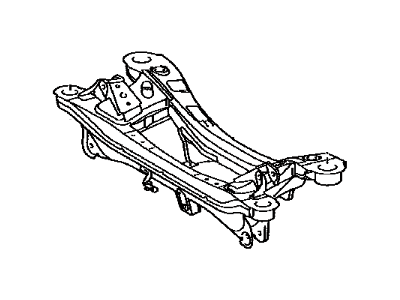 Toyota 51206-75022 Suspension Crossmember