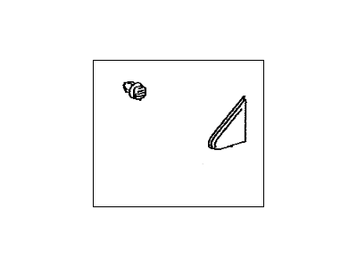 Toyota 60117-12060 Corner Trim