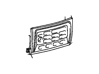 Toyota 55902-60110 Heater Control