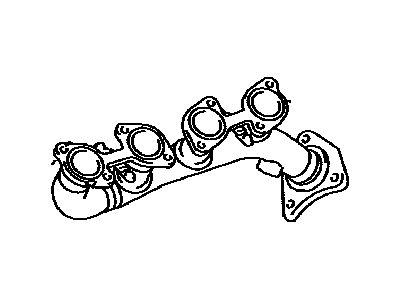 Toyota 17104-50121 Exhaust Manifold